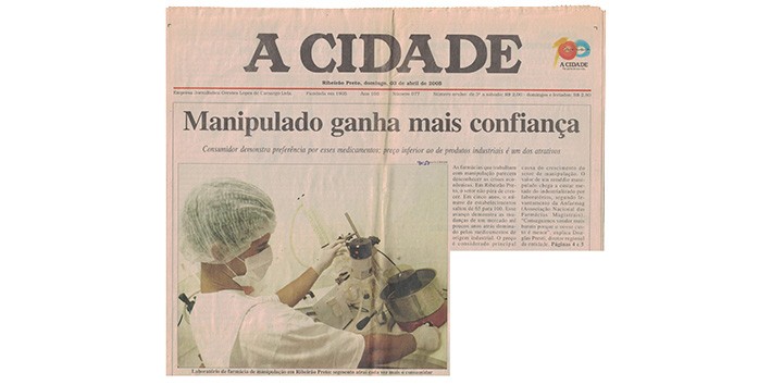 Oficina de Ervas no jornal a cidade